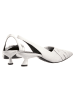 Högl Leren slingpumps "Estelle" wit