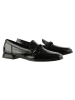 Högl Leder-Slipper "Lesley" in Schwarz