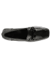 Högl Leder-Slipper "Lesley" in Schwarz