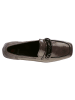 Högl Leder-Slipper "Lesley" in Braun