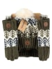 Geographical Norway 3-delige set: sokken kaki
