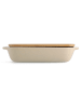 KitchenAid 2tlg. Set: Auflaufform in Creme - 1,9 ml