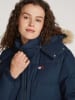 TOMMY JEANS Donsmantel donkerblauw