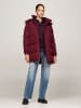 TOMMY JEANS Donsmantel bordeaux