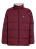 TOMMY JEANS Winterjacke in Bordeaux