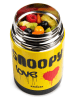 Trendy Kitchen by EXCÉLSA Isolierglas "Peanuts" in Gelb/ Schwarz - 750 ml
