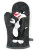 Trendy Kitchen by EXCÉLSA Ofenhandschuh "Looney Tunes Sylvester" in Grau/ Schwarz - (L)32 x (B)18 cm