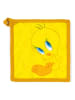 Trendy Kitchen by EXCÉLSA Łapka kuchenna "Looney Tunes Tweety" w kolorze żółtym - 20 x 20 cm