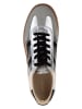 Gant Leren sneakers "Cuzima" zilverkleurig