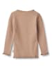 Wheat Longsleeve "Reese" in Hellbraun