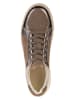 Gant Leder-Sneakers "Julice" in Braun/ Rosé
