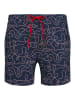 Skiny Badeshorts in Dunkelblau