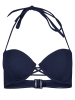 Skiny Bikini-Oberteil in Dunkelblau