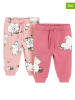 COOL CLUB 2er-Set: Sweathosen in Rosa/ Pink