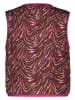 B.Nosy Doorgestikte bodywarmer "Ginny" rood/paars/roze