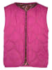 B.Nosy Steppweste "Ginny" in Rot / Lila/ Pink