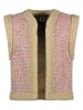 B.Nosy Weste "Gwen" in Rosa/ Beige
