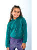 B.Nosy Hoodie "Stella" groen