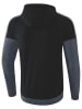 erima Trainingsjacke "Squad" in Schwarz/ Grau