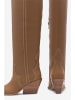 Badura Leder-Stiefel in Hellbraun