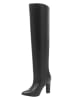 Gino Rossi Leder-Stiefel in Schwarz