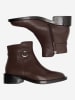 Gino Rossi Leren enkelboots bruin