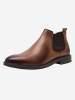 Lasocki Leder-Chelsea-Boots in Hellbraun