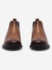 Lasocki Leder-Chelsea-Boots in Hellbraun