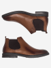 Lasocki Leder-Chelsea-Boots in Hellbraun
