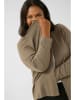 Kaffe Vest "Farsia" lichtbruin