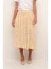 KAFFE curve Rok "Isma" geel/lichtroze