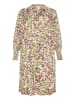 Kaffe Kleid "Dry" in Creme/ Hellgrün/ Rosa