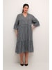Kaffe Kleid "Kerry" in Schwarz/ Hellblau