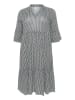 Kaffe Kleid "Kerry" in Schwarz/ Hellblau