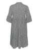 Kaffe Kleid "Kerry" in Schwarz/ Hellblau