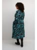 Kaffe Kleid "Natalia" in Schwarz/ Blau