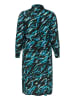 Kaffe Kleid "Natalia" in Schwarz/ Blau