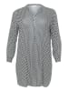 Kaffe Tuniek "Ami" zwart/lichtblauw
