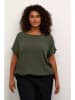 Kaffe Shirt "Ami" donkergroen