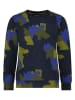 B.Nosy Sweatshirt "Simon" in Dunkelblau/ Khaki