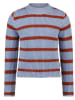 B.Nosy Pullover "Kendall" in Hellblau/ Rot
