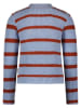 B.Nosy Pullover "Kendall" in Hellblau/ Rot