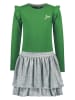 B.Nosy Jurk "Demi" grijs/groen