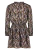 B.Nosy Kleid "Dee" in Braun/ Hellblau/ Schwarz