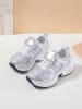 Rock & Joy Sneakers wit/zilverkleurig