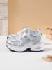 Rock & Joy Sneakers wit/zilverkleurig