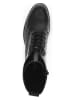 Gabor Leder-Boots in Schwarz