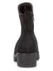 Gabor Leder-Boots in Schwarz