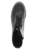 Gabor Leder-Boots in Schwarz
