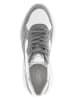 Gabor Sneakers in Weiß/ Grau